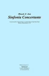Sinfonia Concertante Concert Band sheet music cover